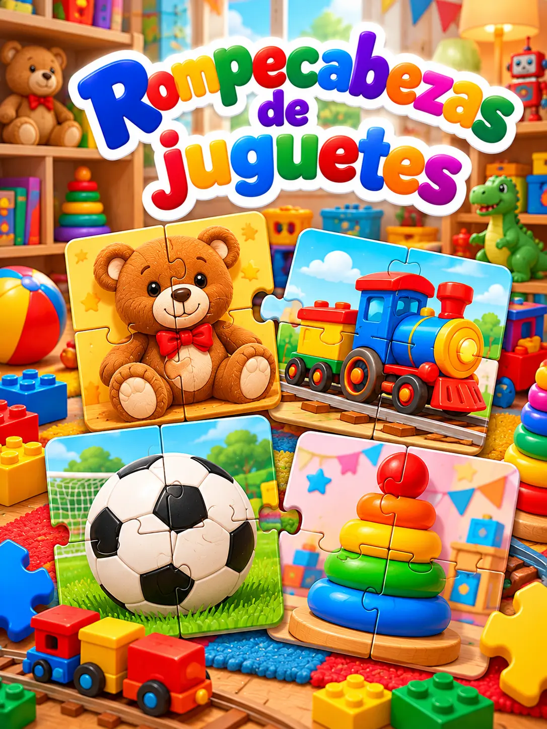 Portada de Rompecabezas de juguetes