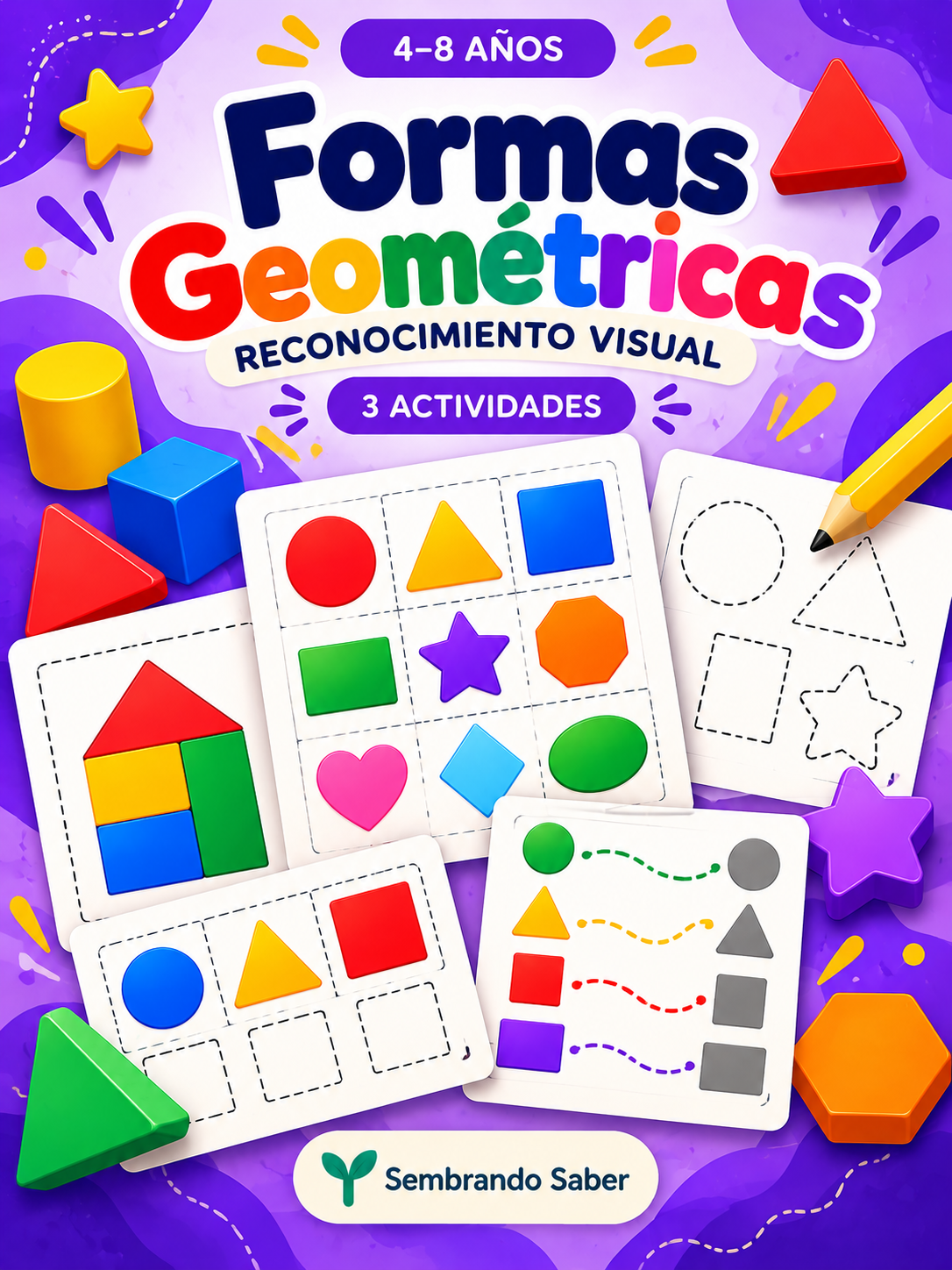 Portada de Formas geométricas y reconocimiento visual