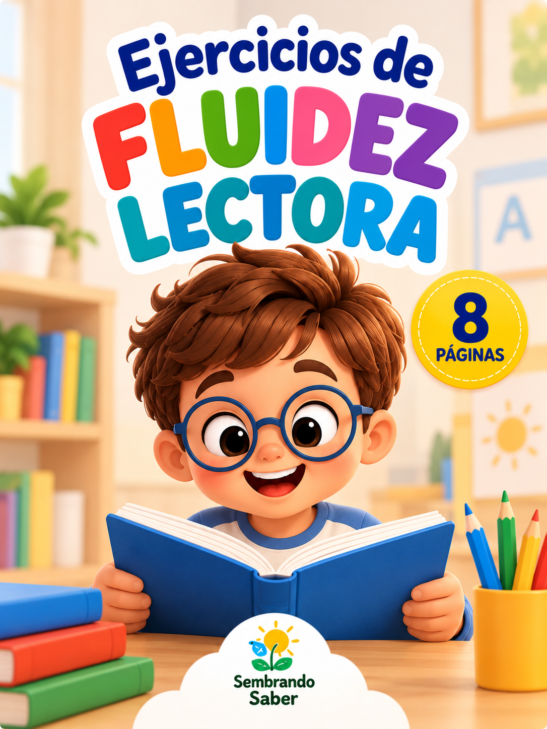 Portada de Ejercicios de fluidez lectora