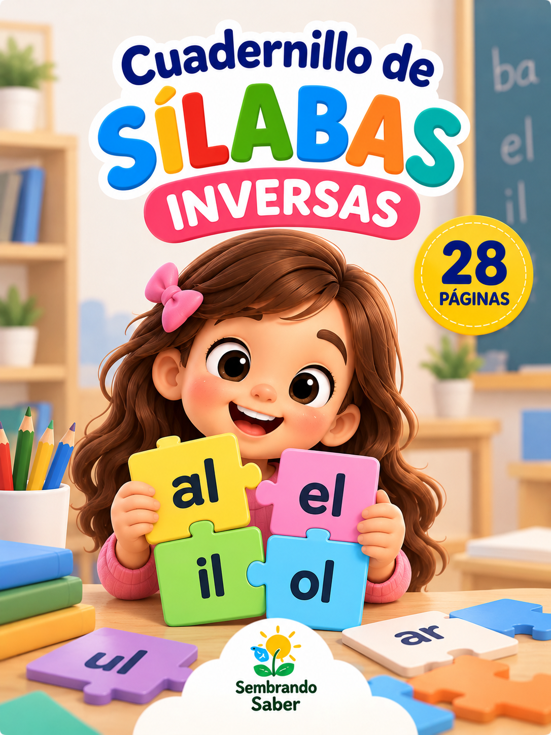 Portada de Cuadernillo de sílabas inversas